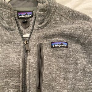 Patagonia Better Sweater - Mens Medium - 1/4 Zip - Grey